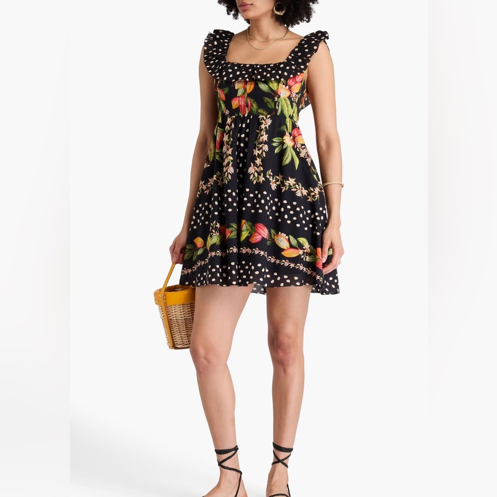 FARM Rio Cocoa Paradise Mini Dress